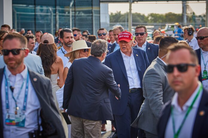 Miami,Gardens,,Fl,,Usa.,5th,May,2024.,Donald,Trump.,Race