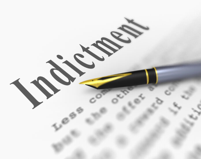 Grand,Jury,Indictment,Word,Representing,Prosecution,And,Enforcement,Against,Defendant