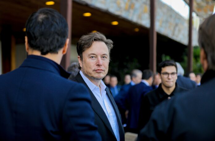 Elon,Musk,Is,Founder,And,Ceo,Of,Tesla,And,Spacex.